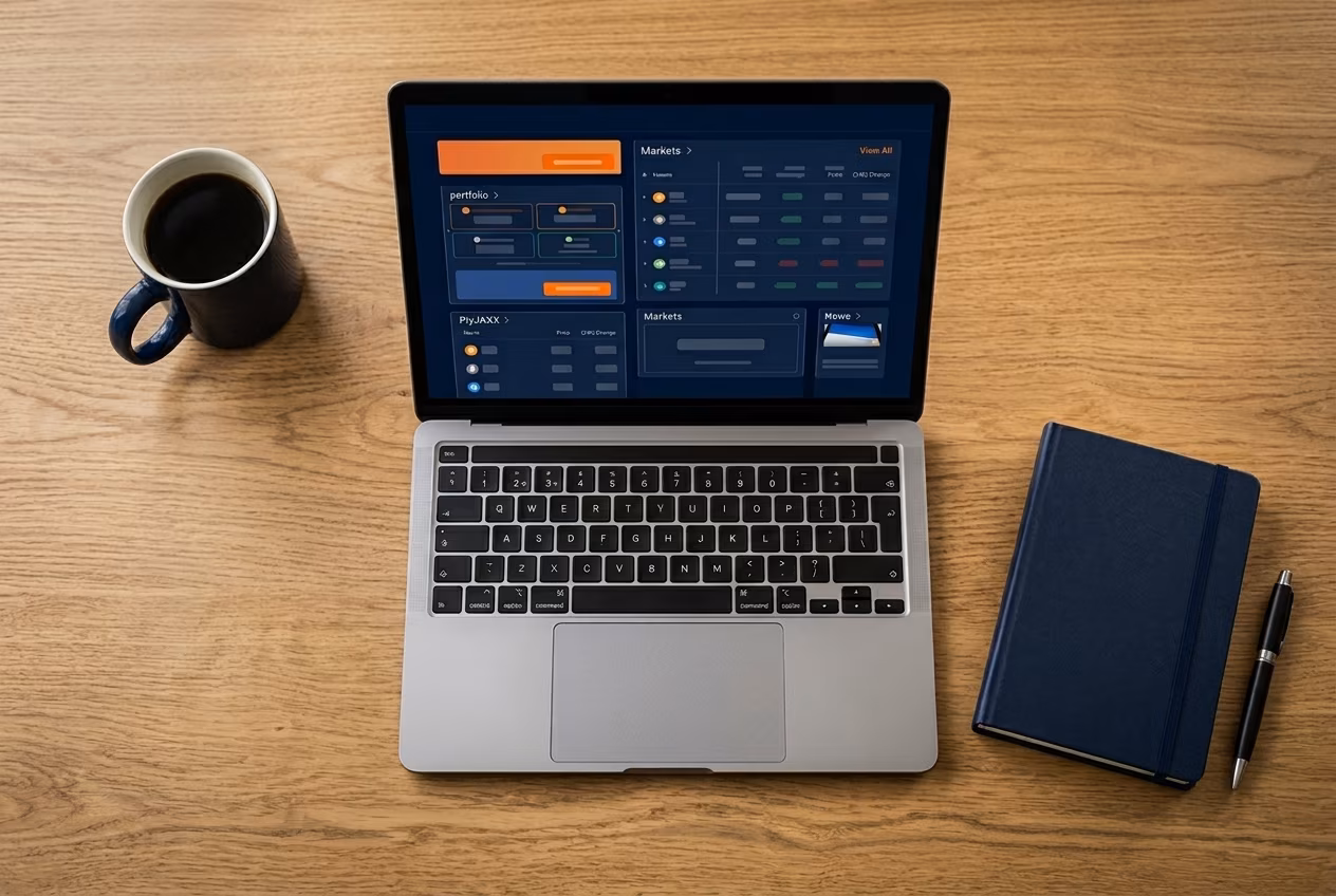 Экран jaxx liberty wallet в современном рабочем пространстве