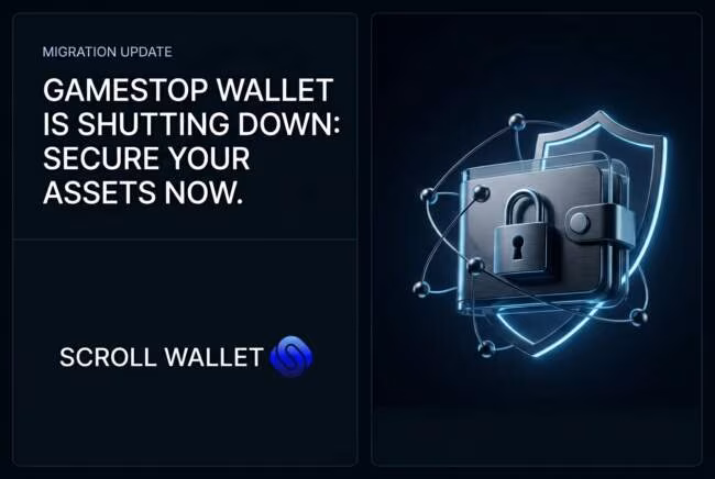 gamestop crypto wallet закрыт, переход к ZK-rollup решениям