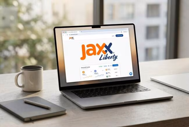 jaxx liberty download для контроля криптокошелька на столе