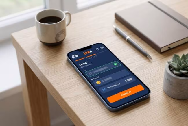 how to withdraw from jaxx wallet смартфон на столе
