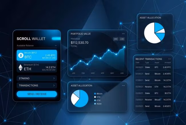 genesis crypto wallet интерфейс баланса и монет
