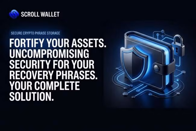 crypto phrase storage для безопасного хранения ключей