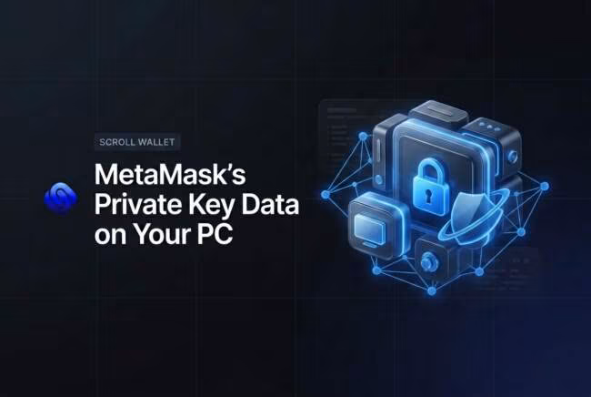 where does metamask store private key в тёмном кошельке