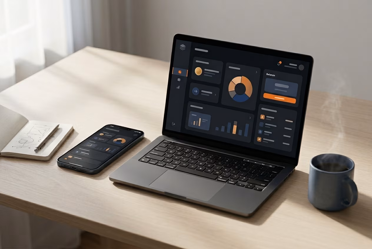 Jaxx Liberty login screen shown on mobile and desktop devices
