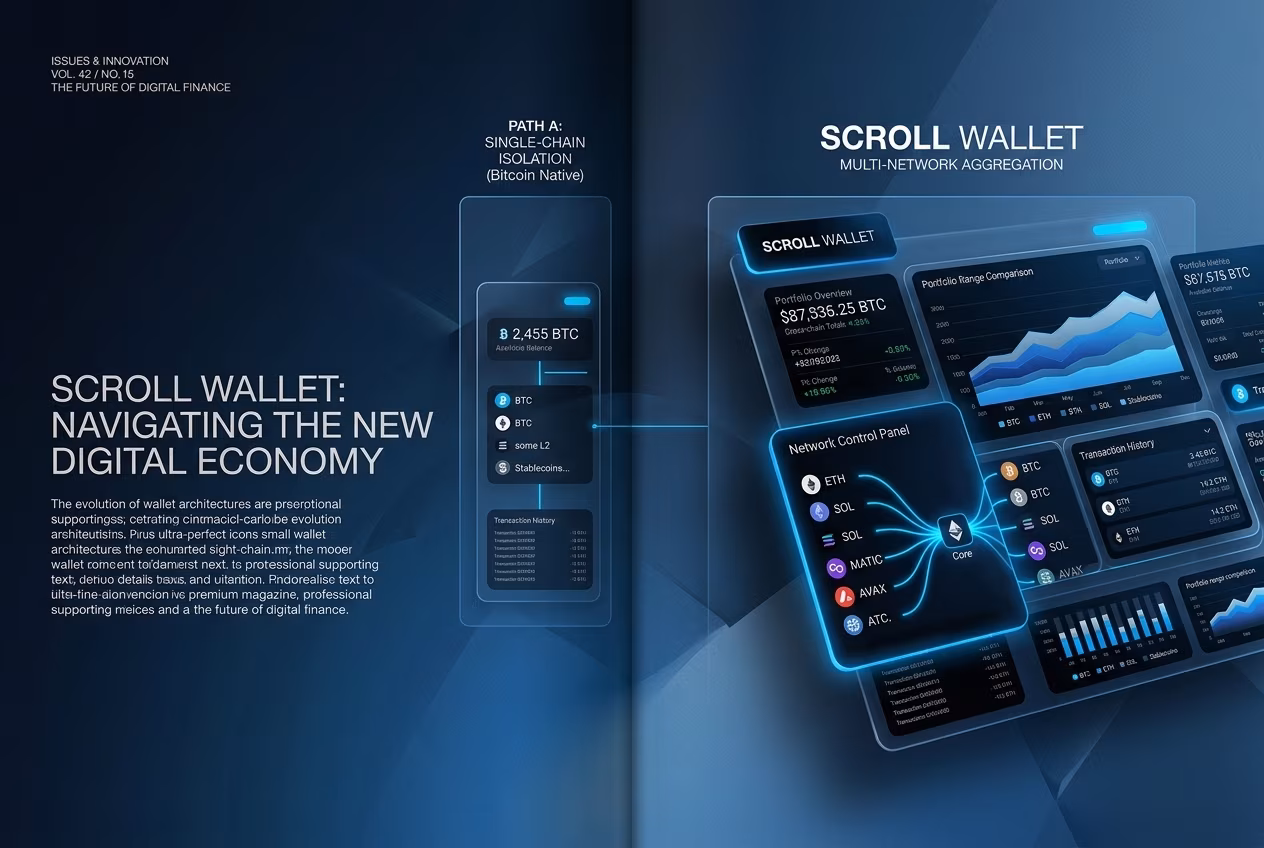 Scroll Wallet broader control compared to isolated Sui wallet path