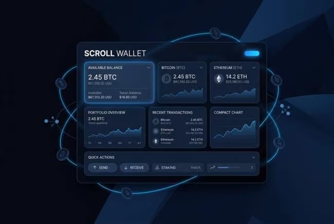 best cosmos wallet для баланса и монет в Scroll Wallet