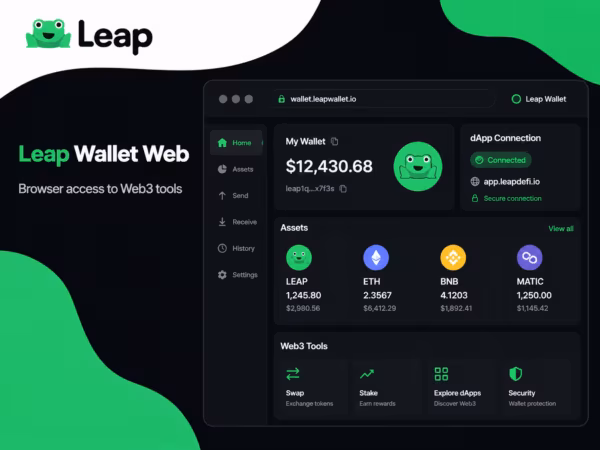 leap wallet web для браузерного доступа к Web3