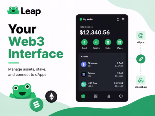 leap wallet chrome extension для Web3 и dApps