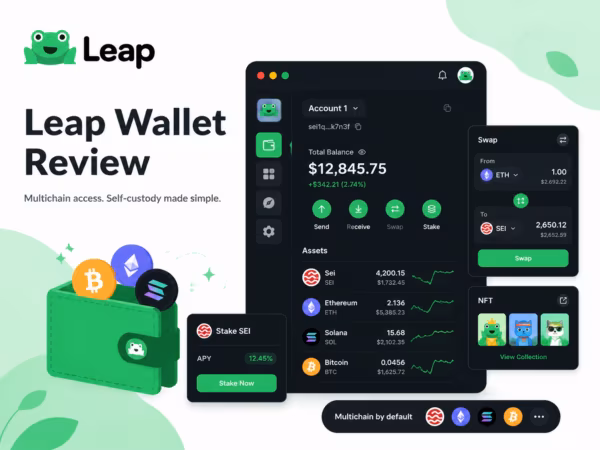 leap wallet review обзор мультицепочного кошелька с интерфейсом