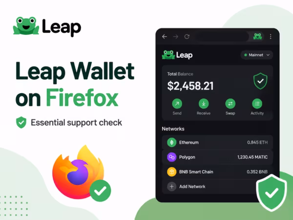 leap wallet on firefox проверка совместимости и установки