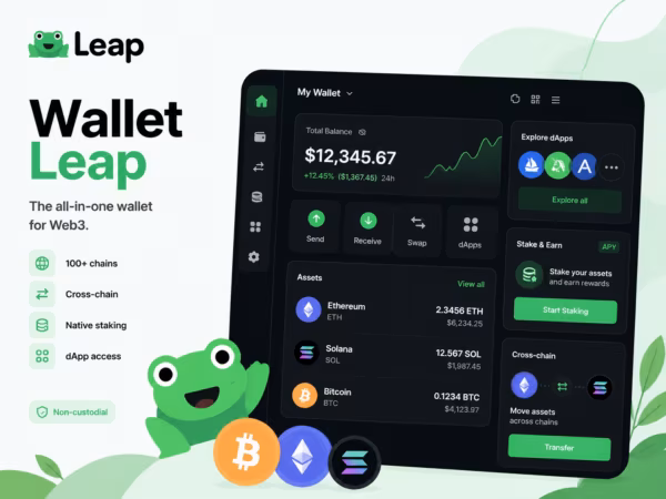 wallet leap обзор кошелька с мультичейн доступом