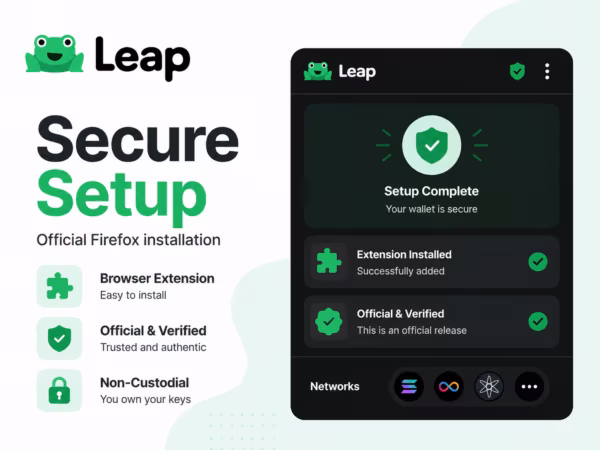 leap wallet extension firefox установка и безопасная настройка
