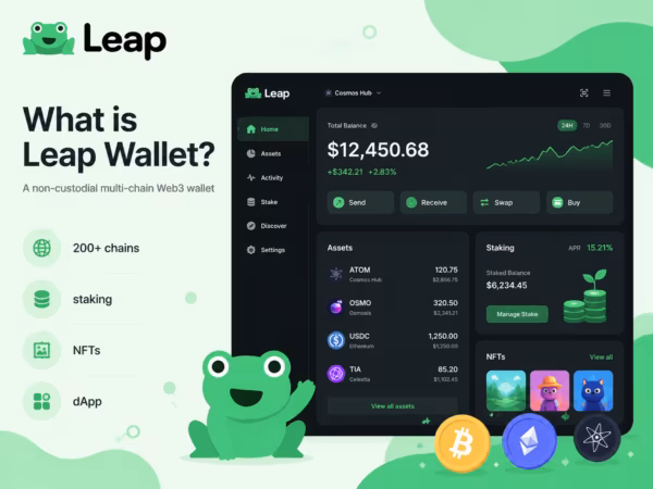 what is leap wallet — некастодиальный веб3 кошелек