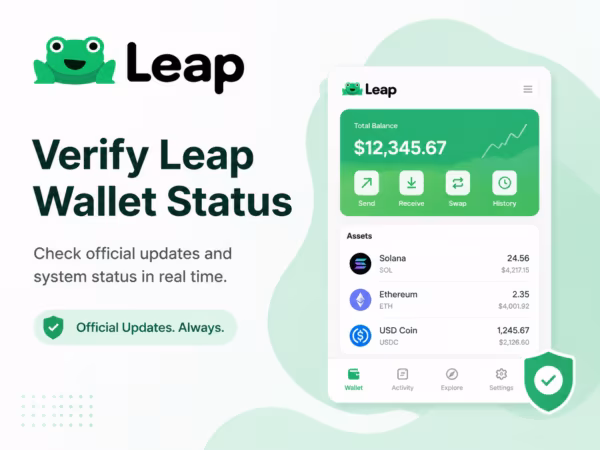 leap wallet shutdown announcement: проверка статуса и обновлений