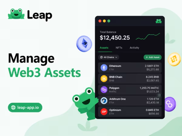leap wallet browser extension для управления Web3 активами