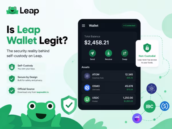 is leap wallet legit про безопасность кошелька и self-custody