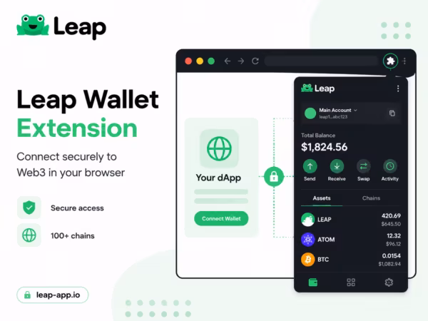 leap wallet extension для браузерного Web3 кошелька