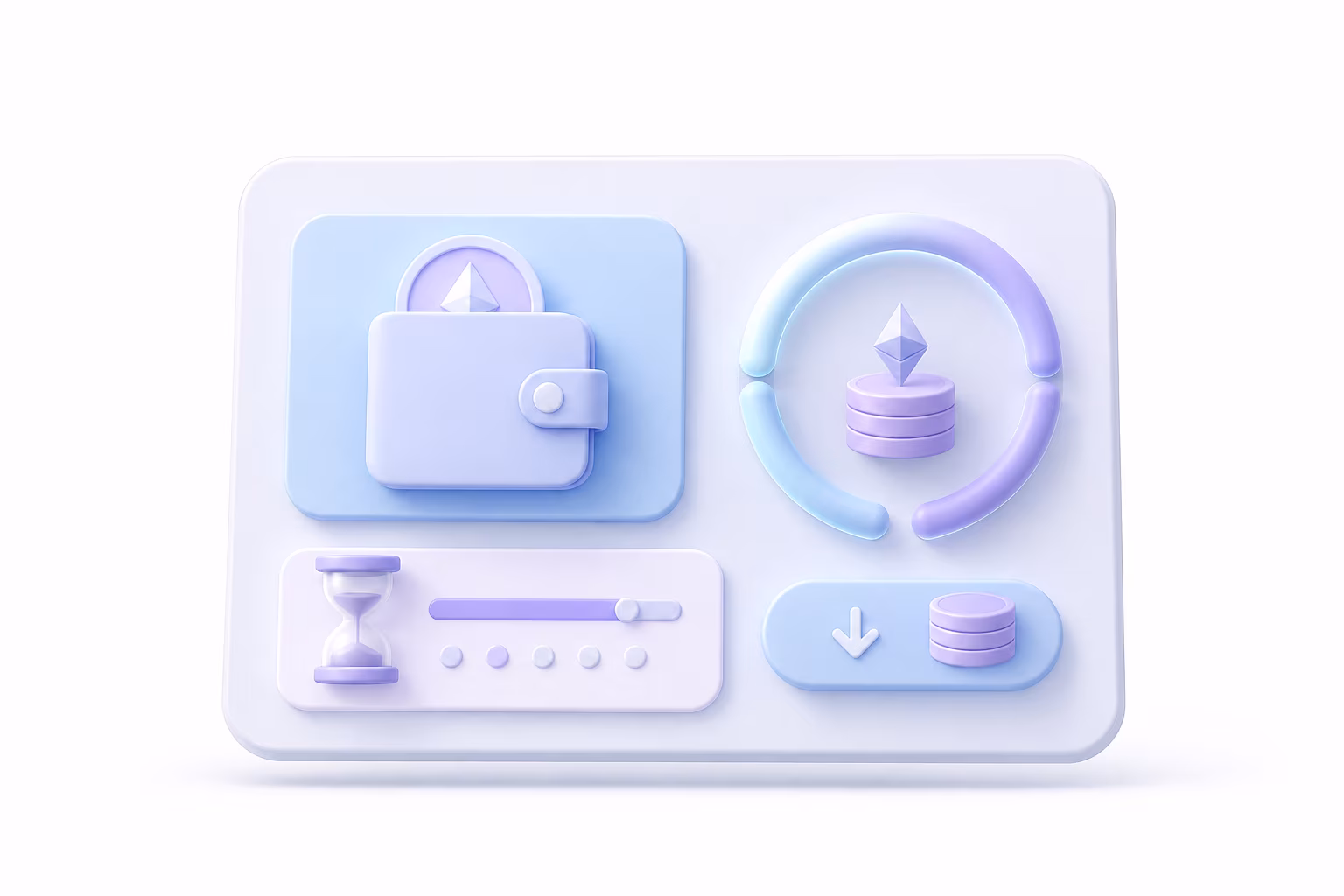 Wallet dashboard showing staking status unlock timing and withdrawal action